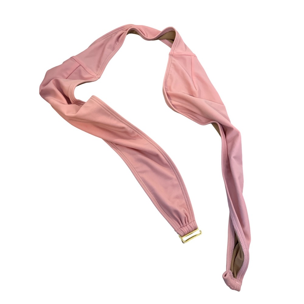 Bissy Swim Pink Bikini Set Medium 3‎ Piece Bathing Suit Two Tops One Bottom - Picture 2 of 10